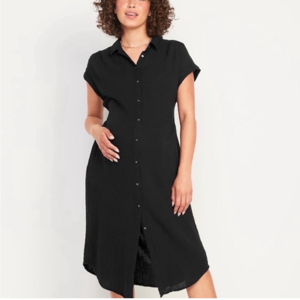 Black Maternity Dress